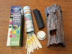 Aquarium test strip PH - algenmagneet - Keramik schuilplaats, Ophalen of Verzenden, Zo goed als nieuw, Overige typen
