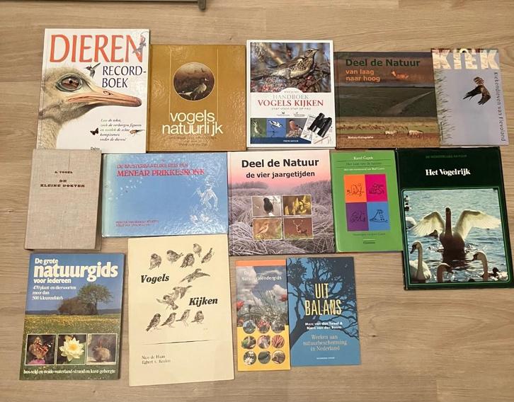Natuurboeken; A Vogel, Vogelrijk, Vier Jaargetijden, Dieren, Boeken, Natuur, Zo goed als nieuw, Ophalen of Verzenden