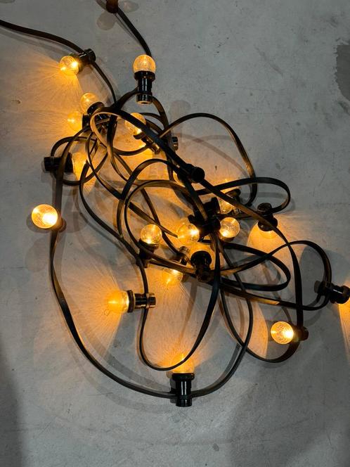 Prikkabel 25m met 50 lampjes (incl), Muziek en Instrumenten, Licht en Laser, Zo goed als nieuw, Licht, Ophalen of Verzenden