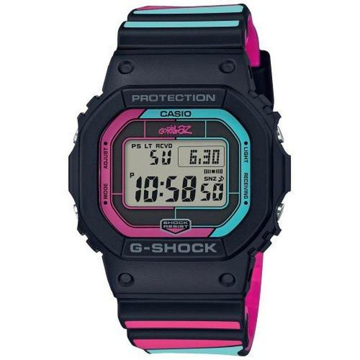 Casio G-Shock  GORILLAZ x 5600 GW-B5600GZ-1(Limited Edition), Sieraden, Tassen en Uiterlijk, Horloges | Heren, Zo goed als nieuw