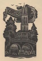 1332 Ex Libris Nederland : Dirk van Luijn, 1946, Verzenden