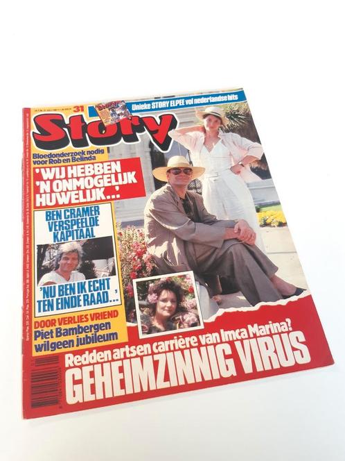 Story 1987. Nr. 31. Rob de Nijs. Ben Cramer. Koos Alberts. I, Verzamelen, Tijdschriften, Kranten en Knipsels, Tijdschrift, 1980 tot heden