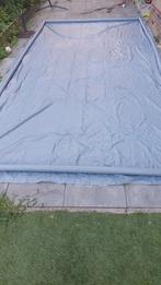 Grondzeil met opblaasbare randen. 250cm x 475cm, Caravans en Kamperen, Ophalen of Verzenden, Gebruikt