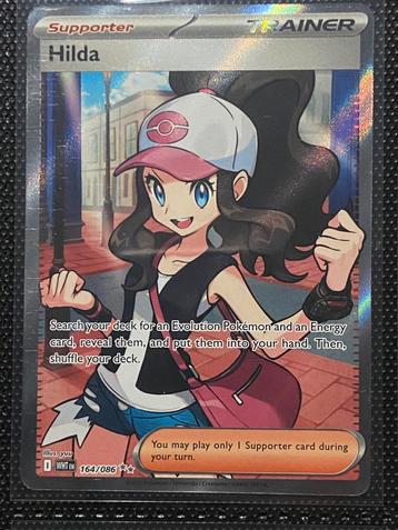 Pokemon Hilda 164/086 White Flare beschikbaar voor biedingen