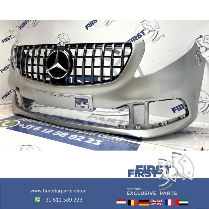 W447 VOORBUMPER A4478856000 V KLASSE FACELIFT BUMPER + GT GR, Auto-onderdelen, Carrosserie en Plaatwerk, Bumper, Mercedes-Benz