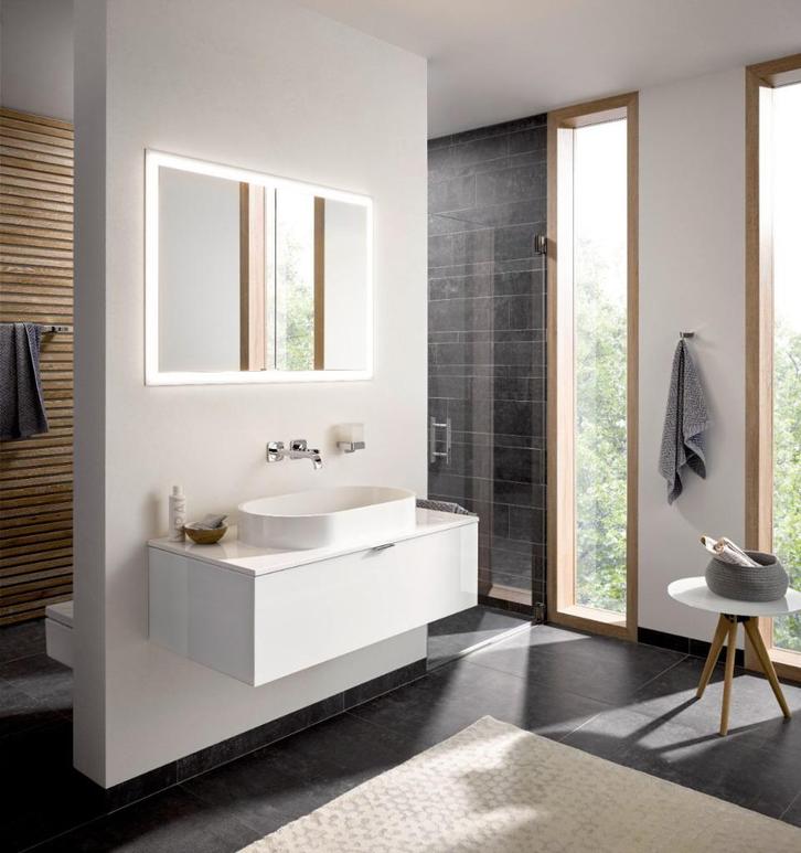 Emco Spiegelkast 120cm - inbouw!, Huis en Inrichting, Kasten | Dressoirs, Nieuw, 100 tot 150 cm, Minder dan 25 cm, Met deur(en)