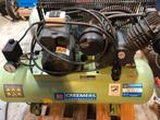 Creemers compressor  230 V, 25 tot 100 liter, Ophalen of Verzenden, Gebruikt, 6 tot 10 bar