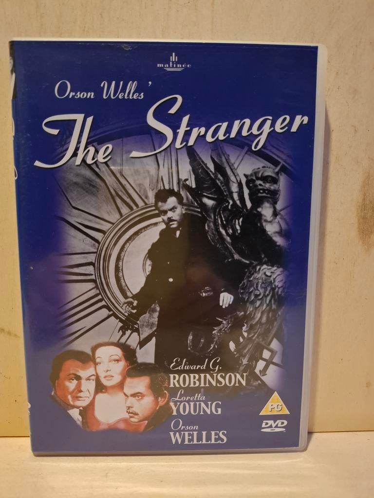 The Stranger
(1946) Orson Welles Noir/Thriller Import DVD, Cd's en Dvd's, Dvd's | Klassiekers, Zo goed als nieuw, Thrillers en Misdaad