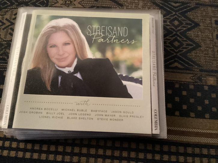 Barbra Streisand - Partners CD, Cd's en Dvd's, Cd's | Pop, Zo goed als nieuw, Boxset, Ophalen of Verzenden