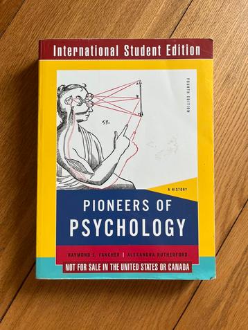 Pioneers of psychology beschikbaar voor biedingen