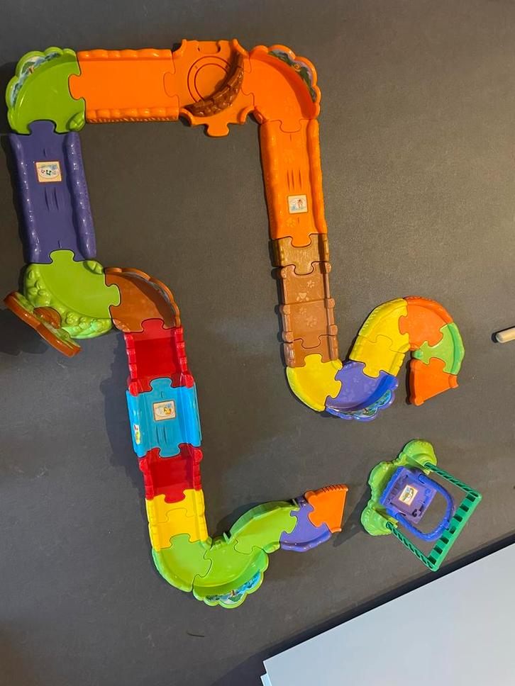Zoef Zoef dieren/Toet Toet auto's baan, Kinderen en Baby's, Speelgoed | Vtech, Gebruikt, 2 tot 4 jaar, Ophalen