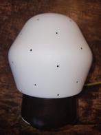 Mooie onbeschadigde vintage plafonlamp lamp, Ophalen of Verzenden, Zo goed als nieuw, Glas, Retro vintage