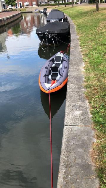 3 pers. Opblaasbare kano. 382cm bij 108kg beschikbaar voor biedingen