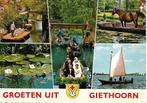 Giethoorn- -5-luik., Verzenden, 1960 tot 1980, Gelopen, Overijssel
