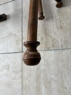 Houten Gordijnroedes, Huis en Inrichting, Ophalen, Gebruikt, Bruin, 200 cm of meer