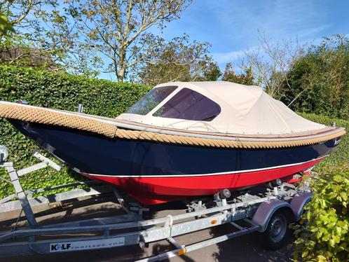 Akkrumer Vlet, Watersport en Boten, Sloepen, Zo goed als nieuw, 30 tot 50 pk, 6 meter of meer, Binnenboordmotor, Diesel, Staal