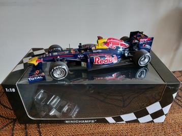 2011 Red Bull Racing Renault RB7 #1 Vettel MiniChamps 1:18  beschikbaar voor biedingen