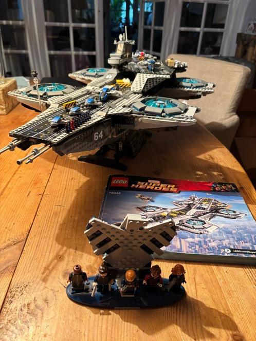 ZELDZAAM - 76042 - Shield Helicarrier met Power Functies!, Kinderen en Baby's, Speelgoed | Duplo en Lego, Zo goed als nieuw, Lego