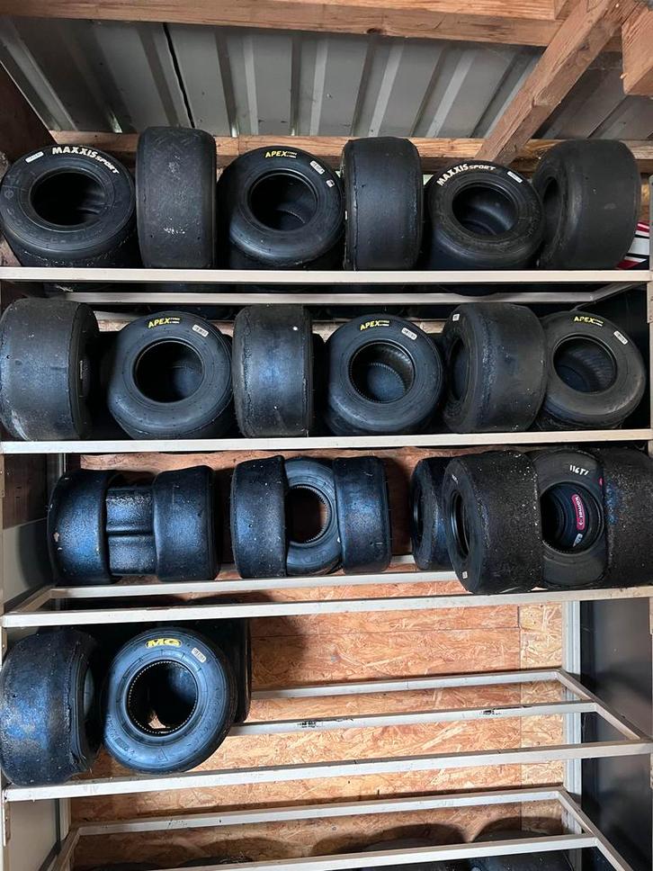 Kartbanden, Sport en Fitness, Karting, Gebruikt, Onderdelen Kart, Ophalen