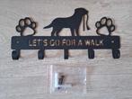Metalen Sleutel en Hondenriem Ophang Rekje - NIEUW!, Ophalen of Verzenden, Nieuw
