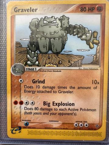 Pokemon Graveler 29/97 EX Dragon beschikbaar voor biedingen