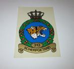313 Squadron sticker scherpgetand, Verzenden, Luchtmacht, Nederland, Overige typen