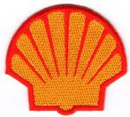 Shell stoffen opstrijk patch embleem #1, Motoren, Accessoires | Stickers, Verzenden