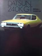 Brochure Datsun 240 K GT, Ophalen of Verzenden, Zo goed als nieuw, Overige merken