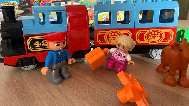 Lego Duplo Trein Set 10507, Kinderen en Baby's, Speelgoed | Duplo en Lego, Gebruikt, Duplo, Complete set, Ophalen of Verzenden