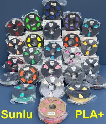 Sunlu PLA+ Filament 1.75mm - veel kleuren op voorraad beschikbaar voor biedingen