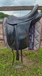 (DK) Danny Kroetz dressuurzadel 18 inch, Ophalen, Gebruikt, Dressuur