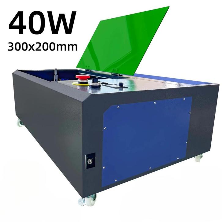 CO2 Laser Graveermachine 40W - Hoge Snelheid & diepte, Hobby en Vrije tijd, Elektronica-componenten, Nieuw, Verzenden