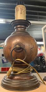 Vintage tafellamp in brons-look, Ophalen, Klassieke, Onbekend, Zo goed als nieuw