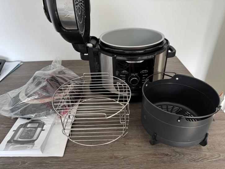 Ninja foodi Max 9 in 1, Witgoed en Apparatuur, Airfryers, Zo goed als nieuw, Airfryer XXL, 1500 gram of meer, Ophalen
