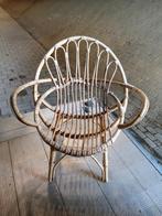 Vintage rotan Rohé stoel fauteuil voor volwassen persoon, Ophalen, Gebruikt, Overige kleuren, Riet of Rotan