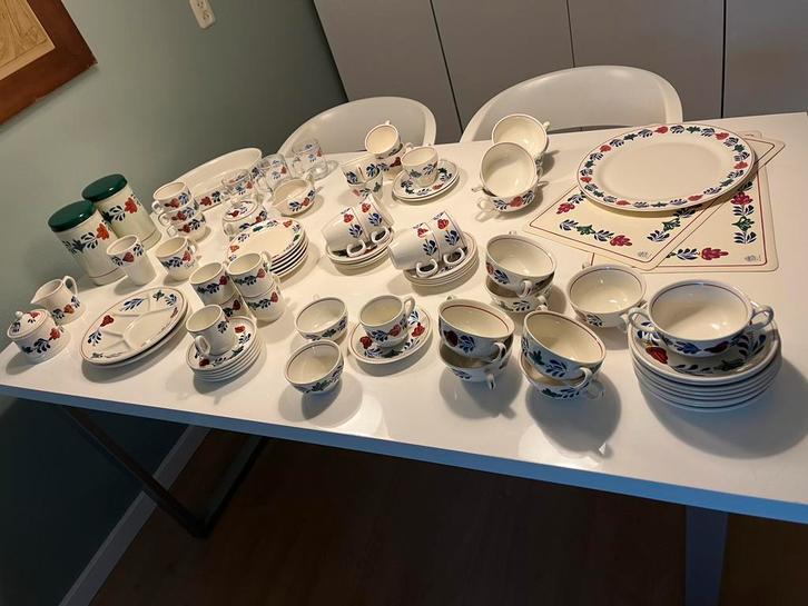 Boerenbont verzameling OPHALEN, Huis en Inrichting, Keuken | Servies, Zo goed als nieuw, Overige typen, Boerenbont, Aardewerk