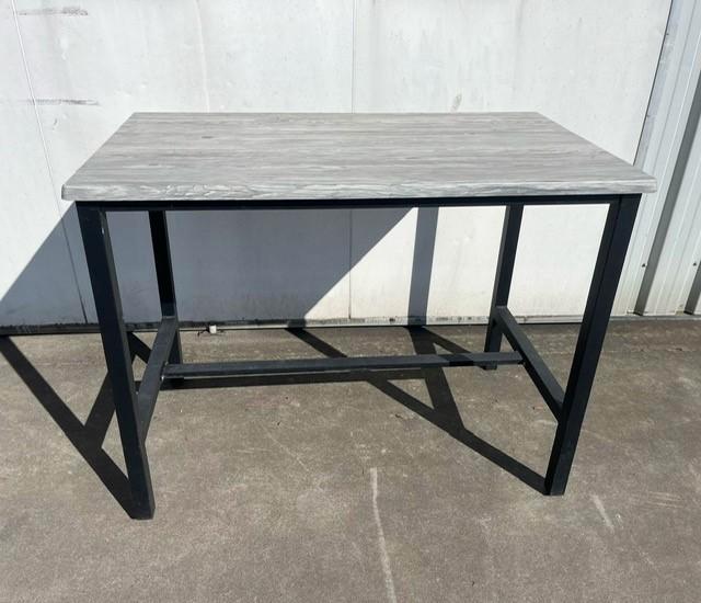 statafel 140x80 cafe mancave outdoor hangtafel bartafel, Tuin en Terras, Tuinmeubel-accessoires, Zo goed als nieuw, Ophalen