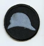 WO2 US 93rd Infantry Division patch, Ophalen of Verzenden, Landmacht, Amerika, Embleem of Badge