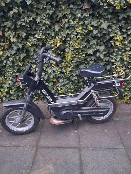 Citta Gilera snorfiets zwart, Fietsen en Brommers, Overige Fietsen en Brommers, Gebruikt, Ophalen