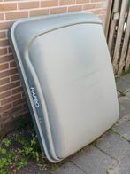 Hapro dakkoffer, Ophalen, Gebruikt