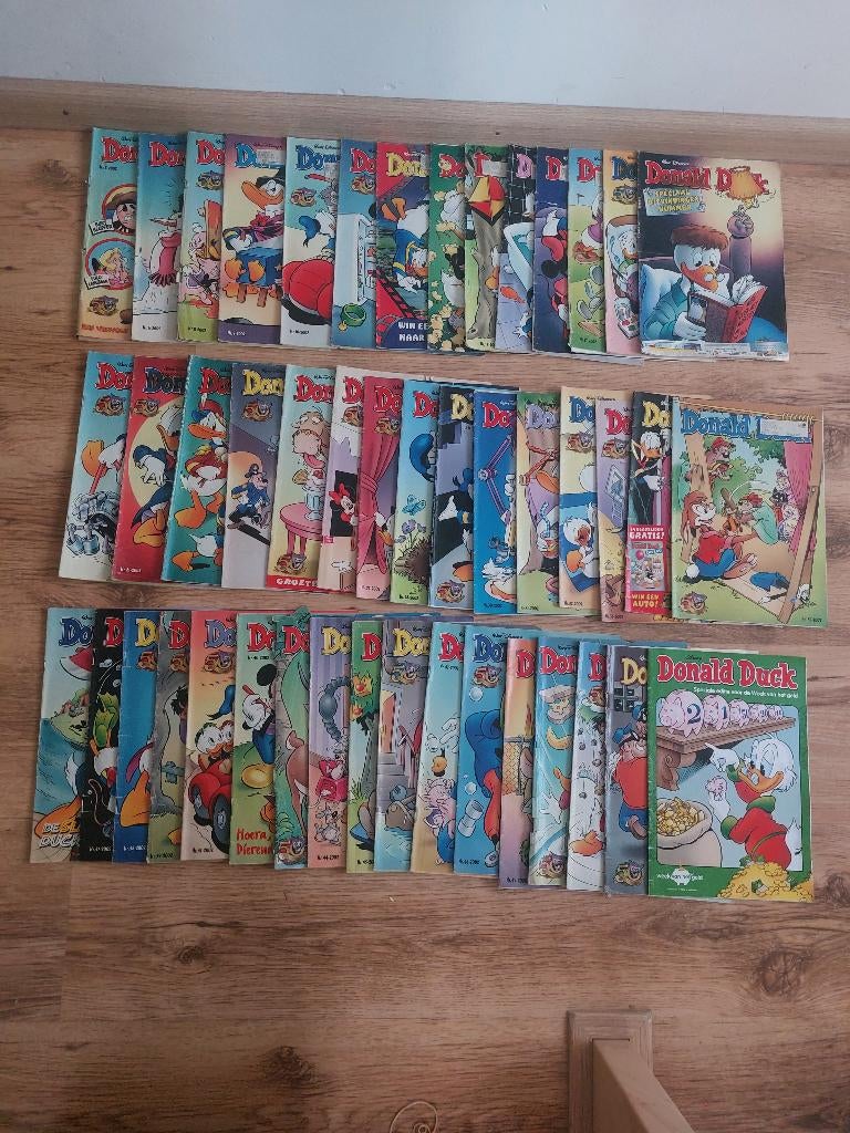 DONALD DUCK - 2002 - 46 STUKS, Meerdere stripboeken, Verzenden, Gelezen