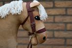 Hobbyhorse hoofdtel bruin // stokpaard hoofdstel, Hobby en Vrije tijd, Overige Hobby en Vrije tijd, Ophalen of Verzenden, Nieuw