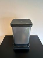 Rotho Paso Pedaalemmer 20L Carbon Metallic, Hailo, Kunststof, Nieuw, Minder dan 50 cm