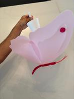 Kinderhanglamp - roze vlinder, Kinderen en Baby's, Kinderkamer | Inrichting en Decoratie, Ophalen, Zo goed als nieuw, Lamp