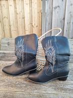 Cowboy Laarzen - Stoer & Stijlvol! Maat 42, Kleding | Dames, Zwart, Lage of Enkellaarzen, Ophalen of Verzenden, Onbekend