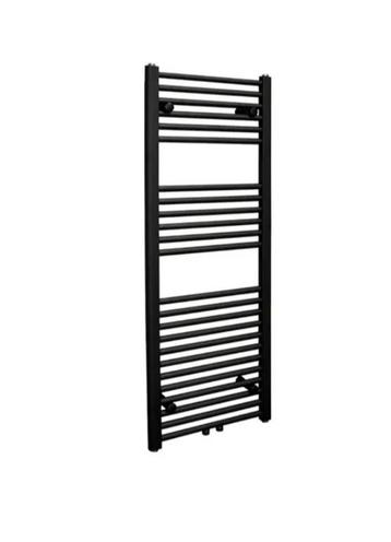 Mat Zwarte Designradiator Polo 118x40 - Nieuw in Doos beschikbaar voor biedingen