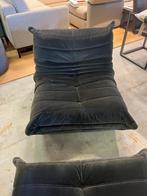 ZGAN Ligne Roset Togo 1-Zits Suede Zwart – €1.999, 100 tot 125 cm, Ophalen of Verzenden, Zo goed als nieuw, Ligne roset