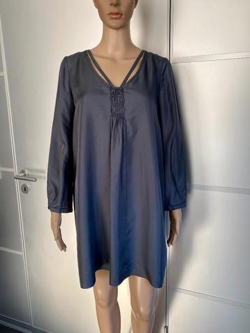 J268 Nieuw: Alchemist maat M=38 zijden jurk tuniek blouse beschikbaar voor biedingen