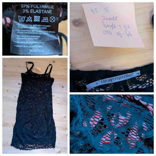 Cora Kemperman.jurk wart S, Kleding | Dames, Gelegenheidskleding, Zo goed als nieuw, Maat 34 (XS) of kleiner, Zwart, Ophalen of Verzenden