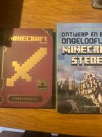 Minecraft Boeken Set - Combat & Steden, Boeken, Ophalen of Verzenden, Zo goed als nieuw